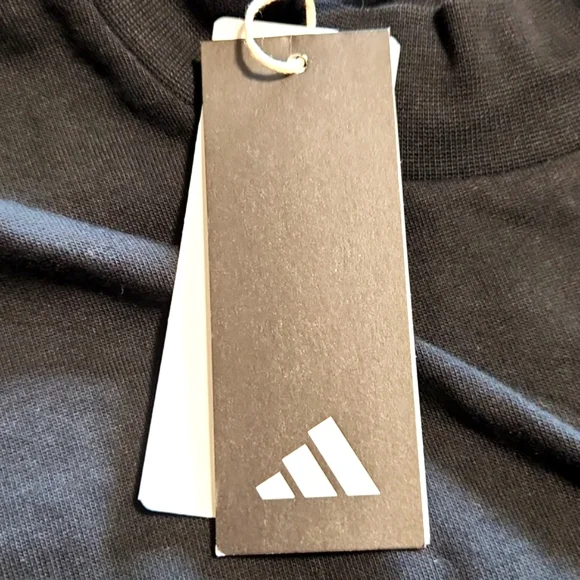 NWT Adidas Basketball Long Sleeve Tee Shirt Black Women's XS - Picture 8 of 11